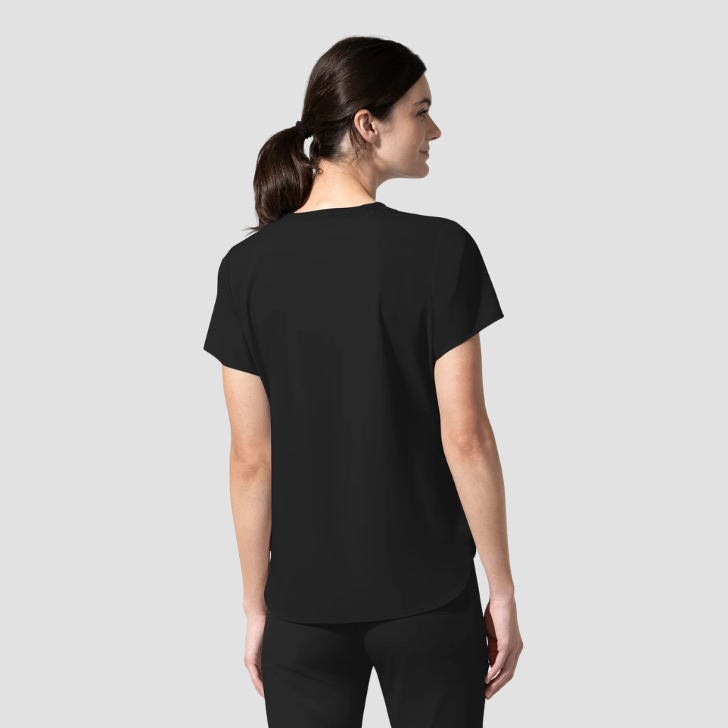 6170 - Womens Wink Aura Captive Crew Neck Scrub Top