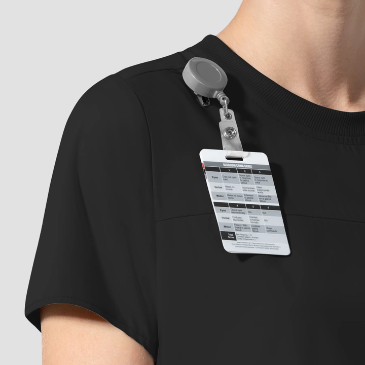 6170 - Womens Wink Aura Captive Crew Neck Scrub Top