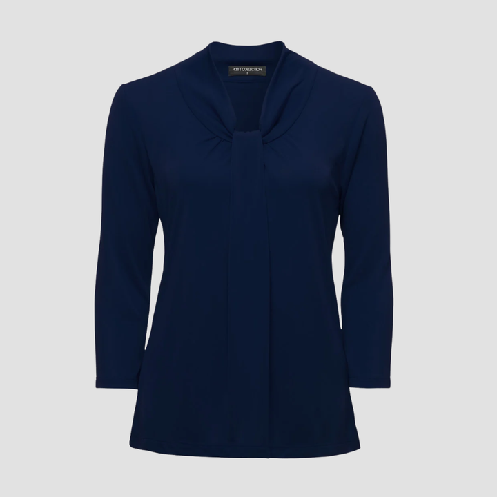 2221 - Womens City Collection Pippa 3/4 Sleeve Top