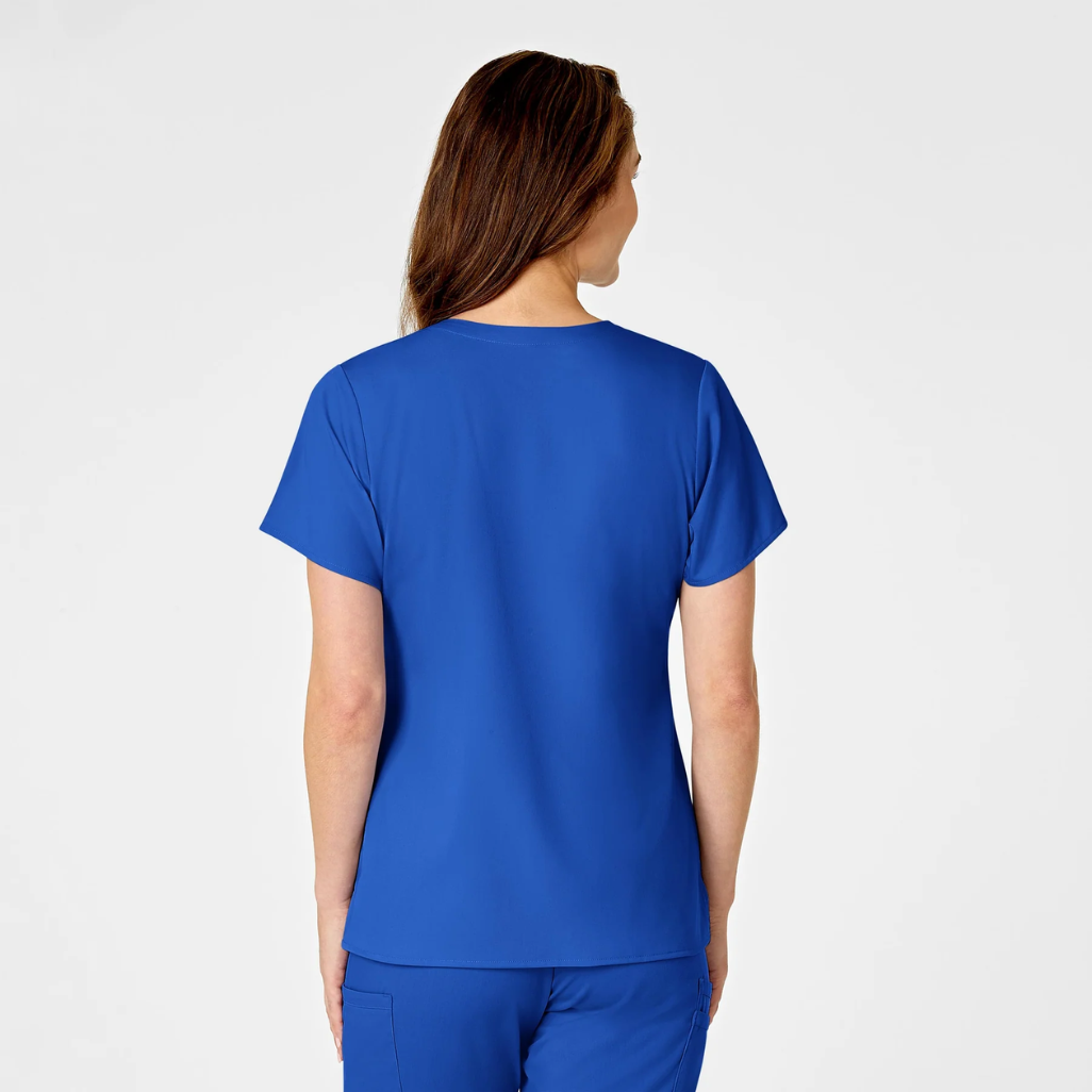 6319 - Womens Wonderwink Pro Scrub Top - Royal - 2XL | 3XL | 5XL