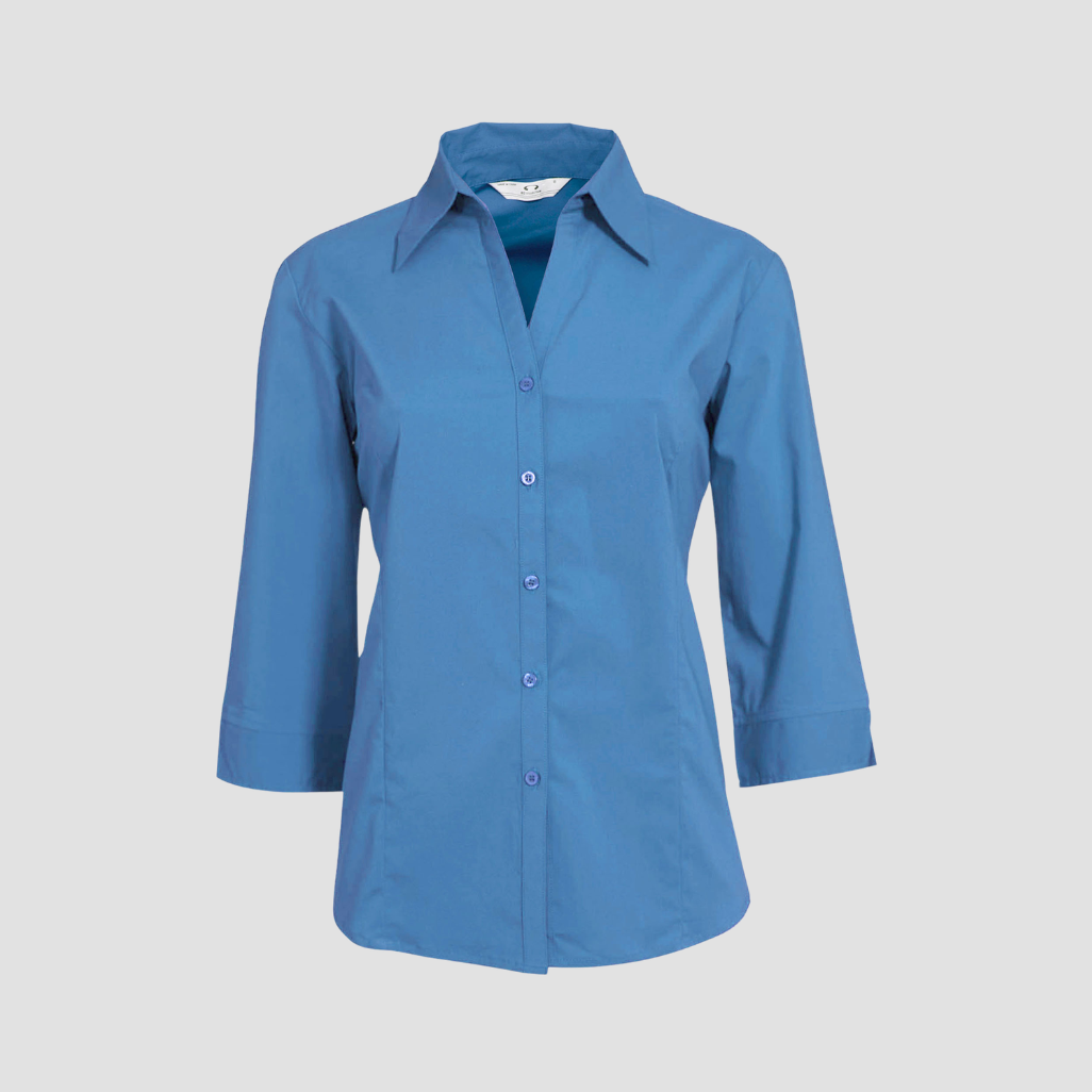 LB7300 - Womens Fashion Biz Metro Shirt 3/4 Sleeve
