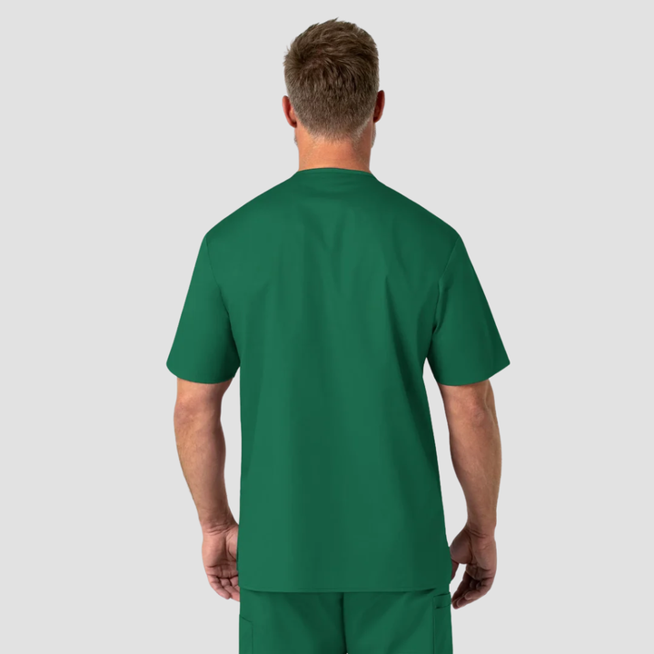 103 - Mens Wonderwork Scrub Top - Hunter - XS | S | M| L | XL | 2XL | 3XL