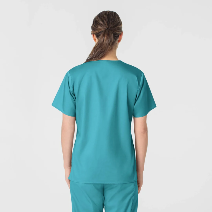 101 - Womens Wonderwork Scrub Top - Teal - XXS | XL