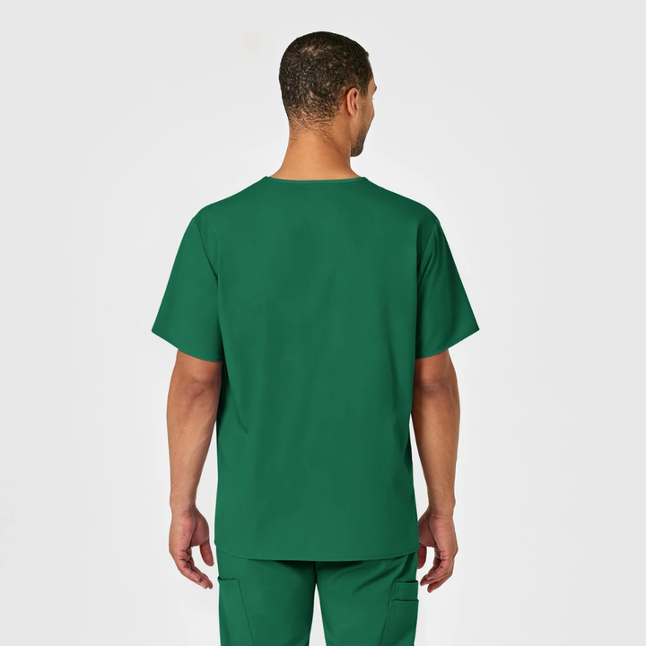 6619 - Mens Wonderwink Pro Scrub Top - Hunter- XL | 2XL | 3XL | 4XL | 5XL