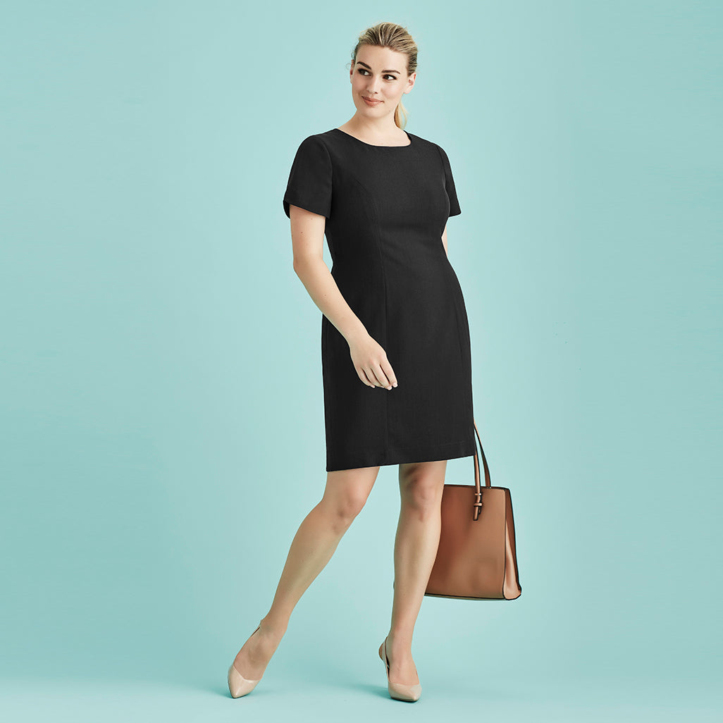 30112 - Womens Fashion Biz Short Sleeve Dress