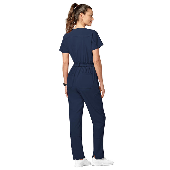 3134 - Womens Wink Renew Straight Leg Scrub Jumpsuit