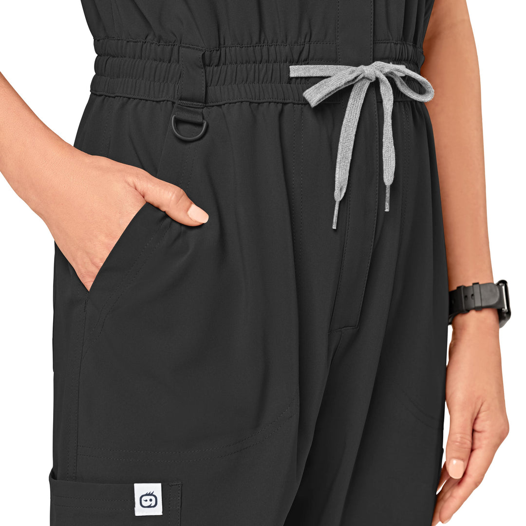 3134 - Womens Wink Renew Straight Leg Scrub Jumpsuit