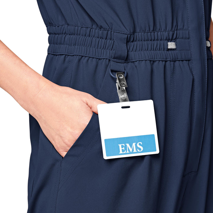3134 - Womens Wink Renew Straight Leg Scrub Jumpsuit