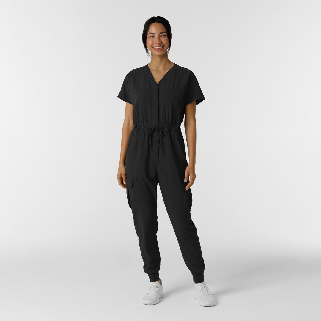 3234 - Womens Wink Renew Cargo Jogger Scrub Jumpsuit