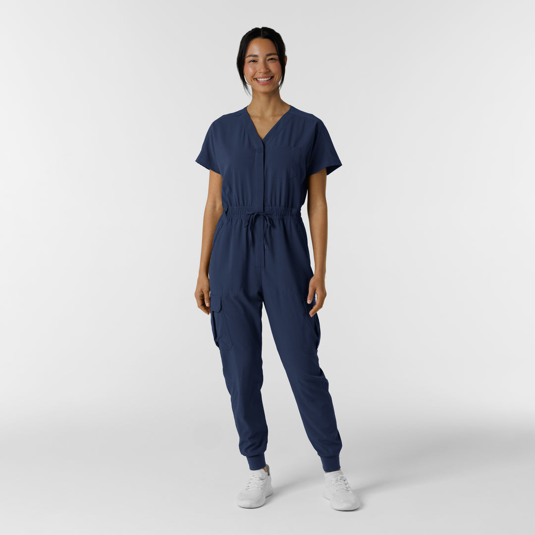3234 - Womens Wink Renew Cargo Jogger Scrub Jumpsuit
