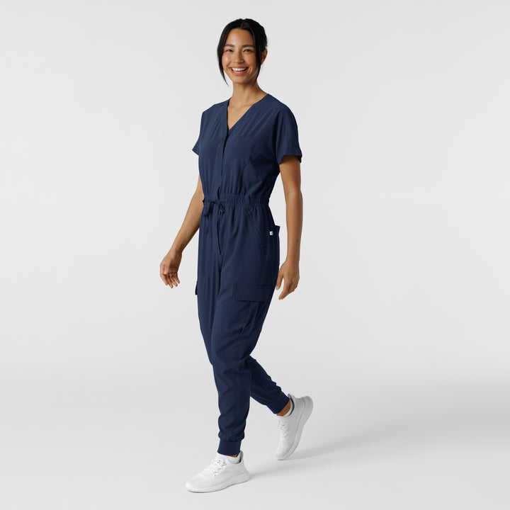 3234 - Womens Wink Renew Cargo Jogger Scrub Jumpsuit