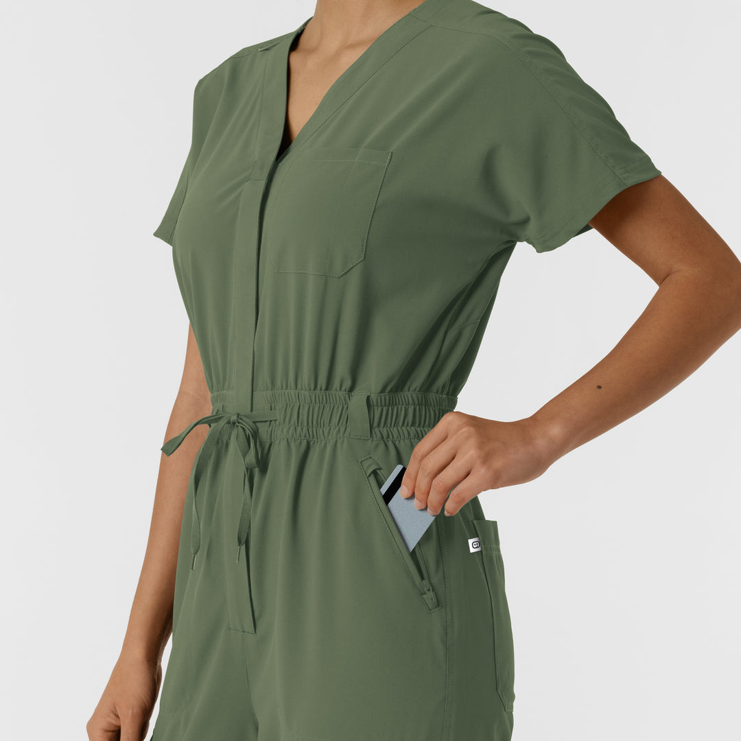 3234 - Womens Wink Renew Cargo Jogger Scrub Jumpsuit