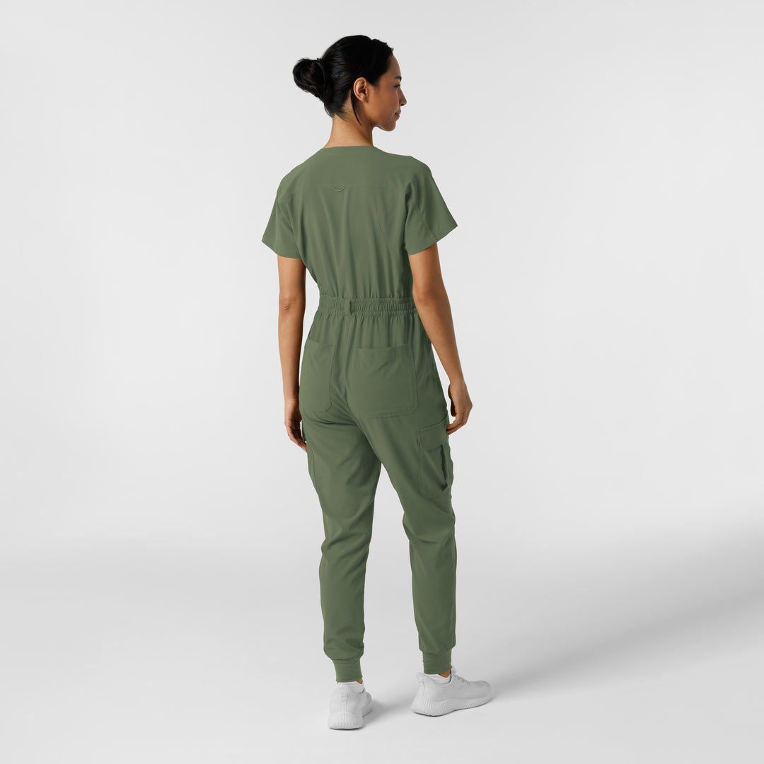 3234 - Womens Wink Renew Cargo Jogger Scrub Jumpsuit