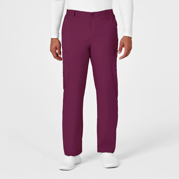 5619 - Mens Wonderwink Pro Scrub Pant - Wine - XS | S | M | L | XL | 2XL | 3XL | 4XL