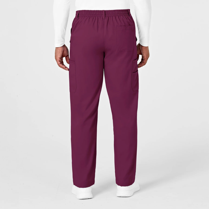 5619 - Mens Wonderwink Pro Scrub Pant - Wine - XS | S | M | L | XL | 2XL | 3XL | 4XL