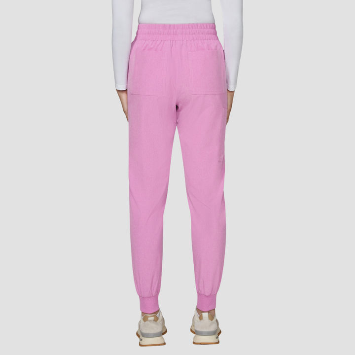 741 - Womens Koi Gemma Jogger Pant Heather Pansy - S