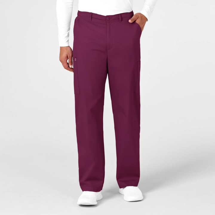 503 - Mens Wonderwork Scrub Pant - Wine - XS | S | M | L | XL | 2XL | 3XL