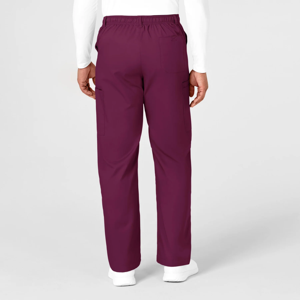 503 - Mens Wonderwork Scrub Pant - Wine - XS | S | M | L | XL | 2XL | 3XL