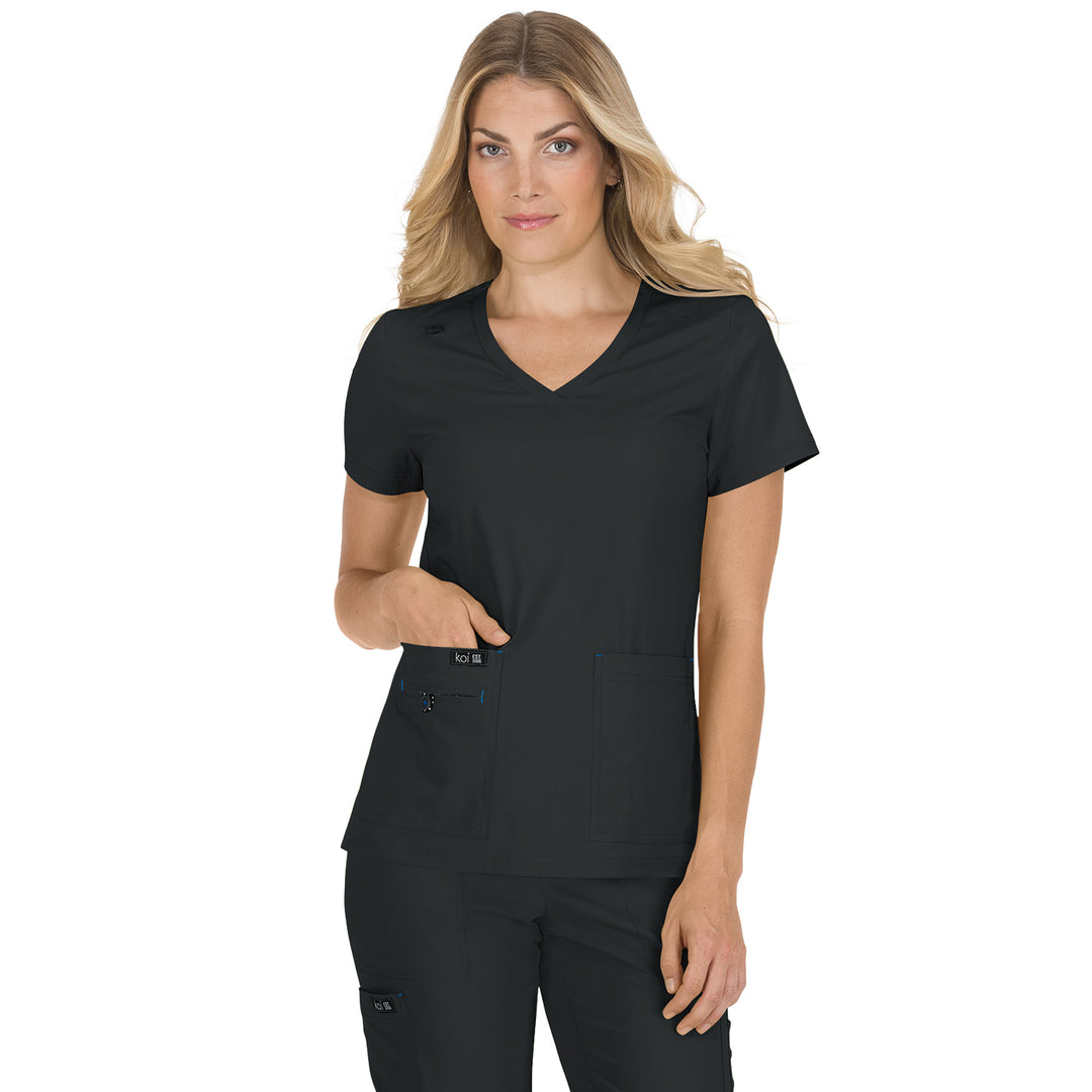 373 - Womens Koi Basics Becca Scrub Top