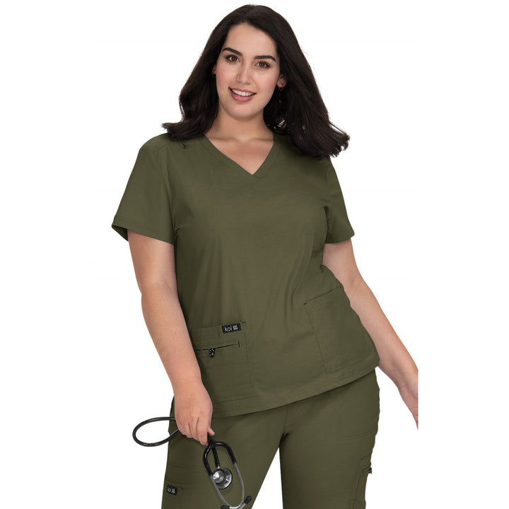 373 - Womens Koi Basics Becca Scrub Top