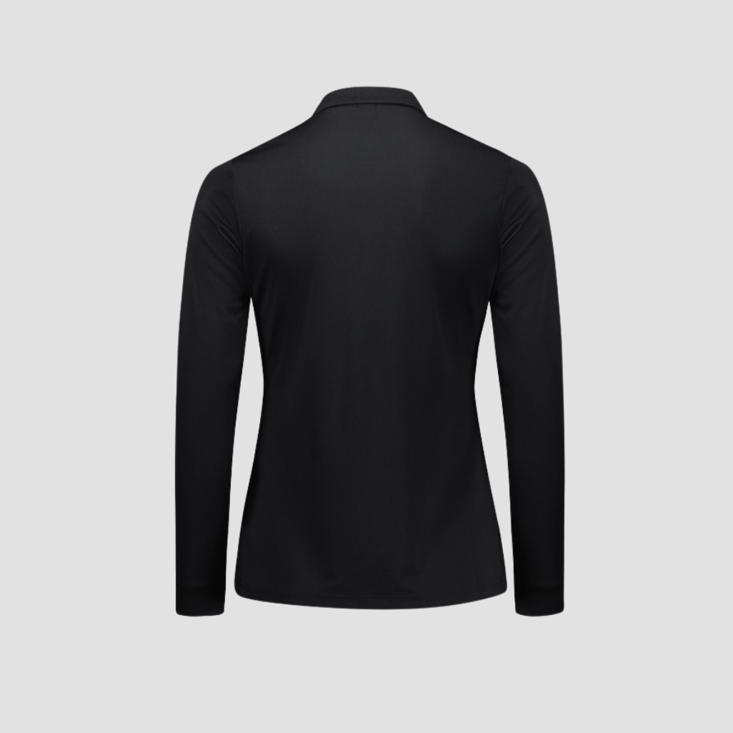 P206LL - Womens Fashion Biz Action Long Sleeve Polo