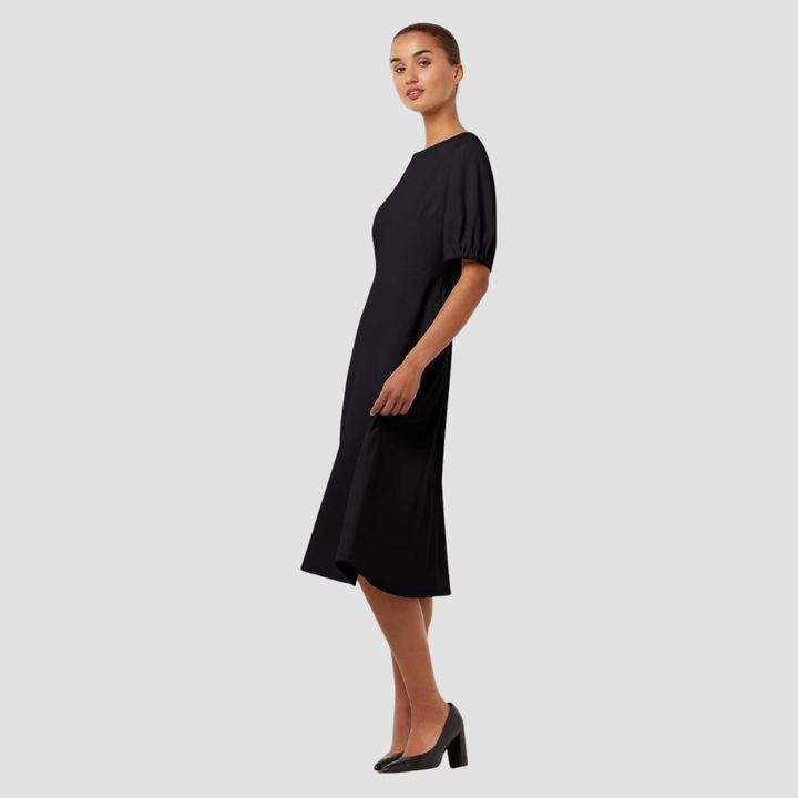 CAT6BH - Womens NNT Olivia Heavy Georgette Short Sleeve Dress