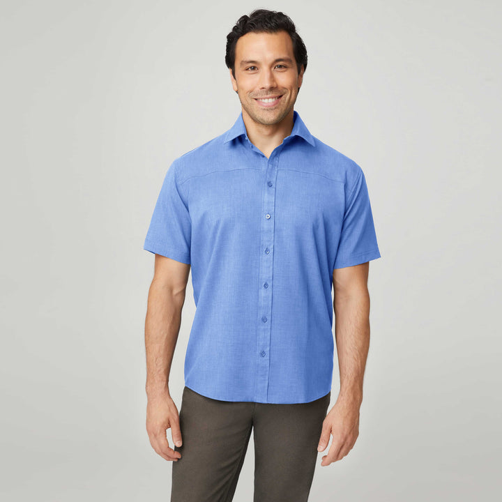 4145 SS - Mens City Collection Ezylin Short Sleeve Shirt