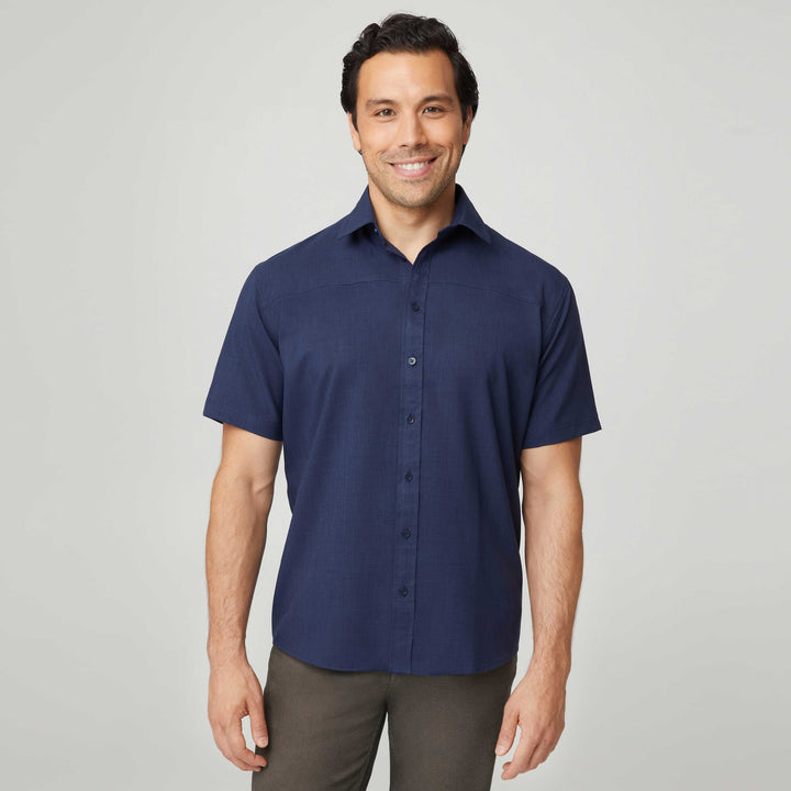 4145 SS - Mens City Collection Ezylin Short Sleeve Shirt