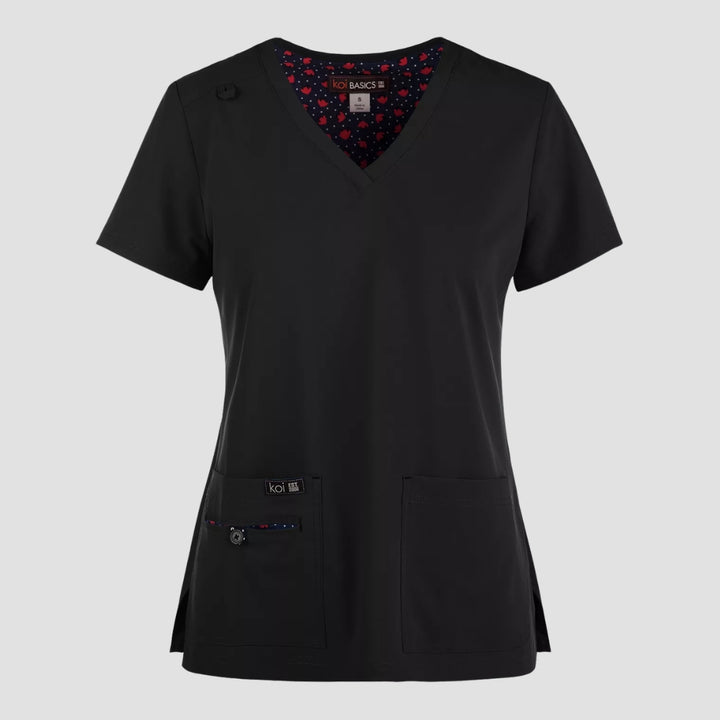373 - Womens Koi Basics Becca Scrub Top