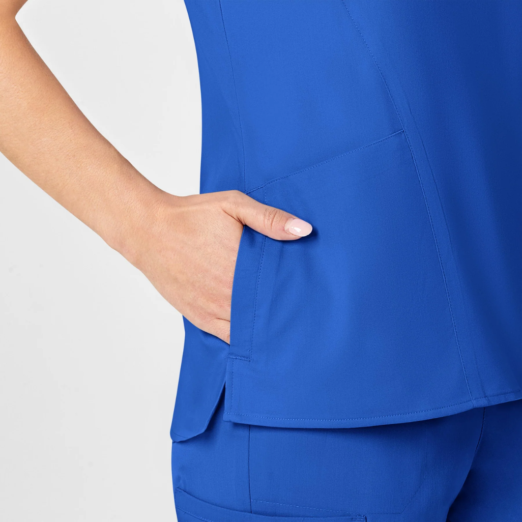 6319 - Womens Wonderwink Pro Scrub Top - Royal - 2XL | 3XL | 5XL