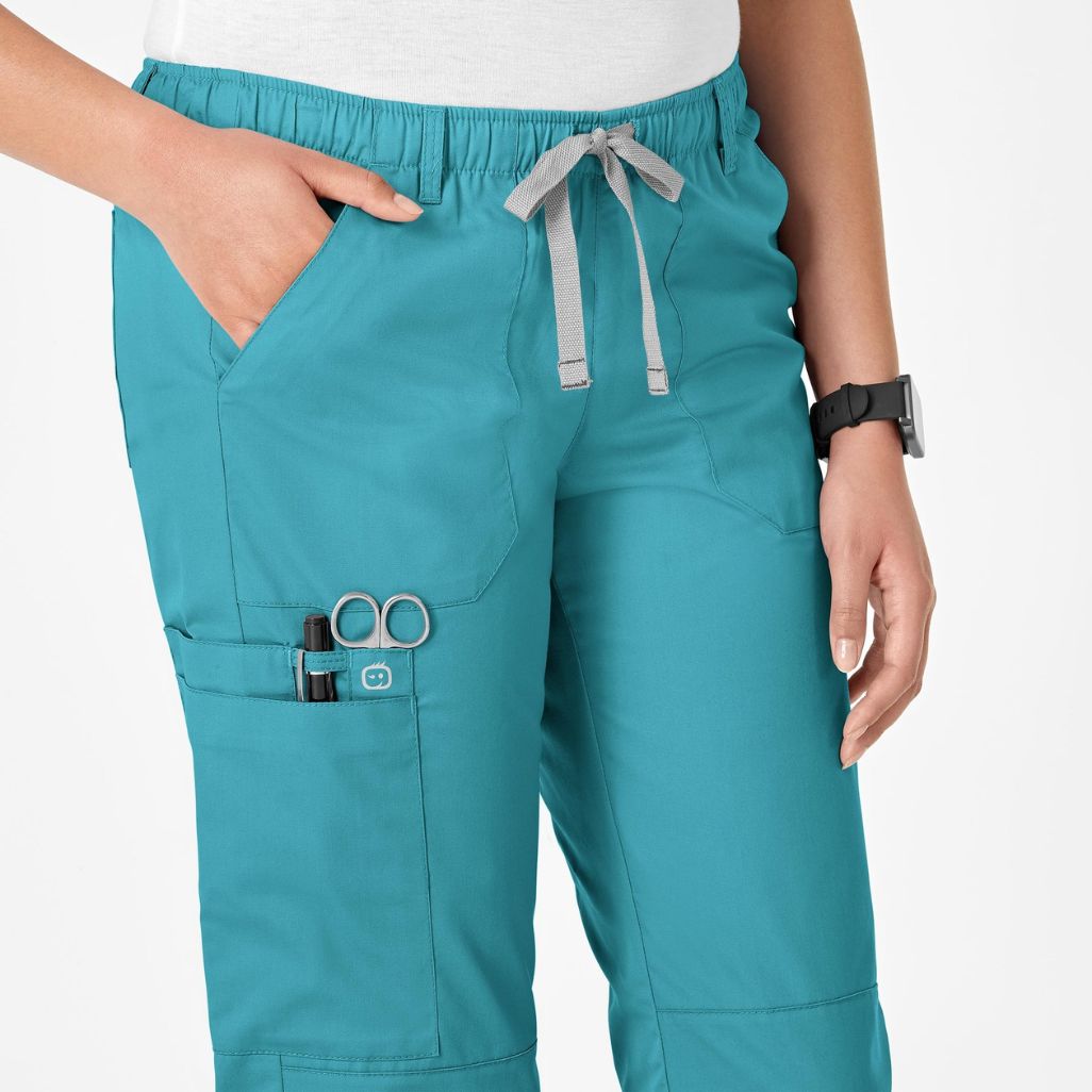 504 - Womens Wonderwork Cargo Scrub Pant
