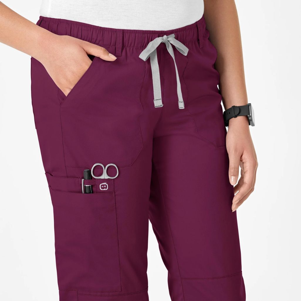 504 - Womens Wonderwork Cargo Scrub Pant