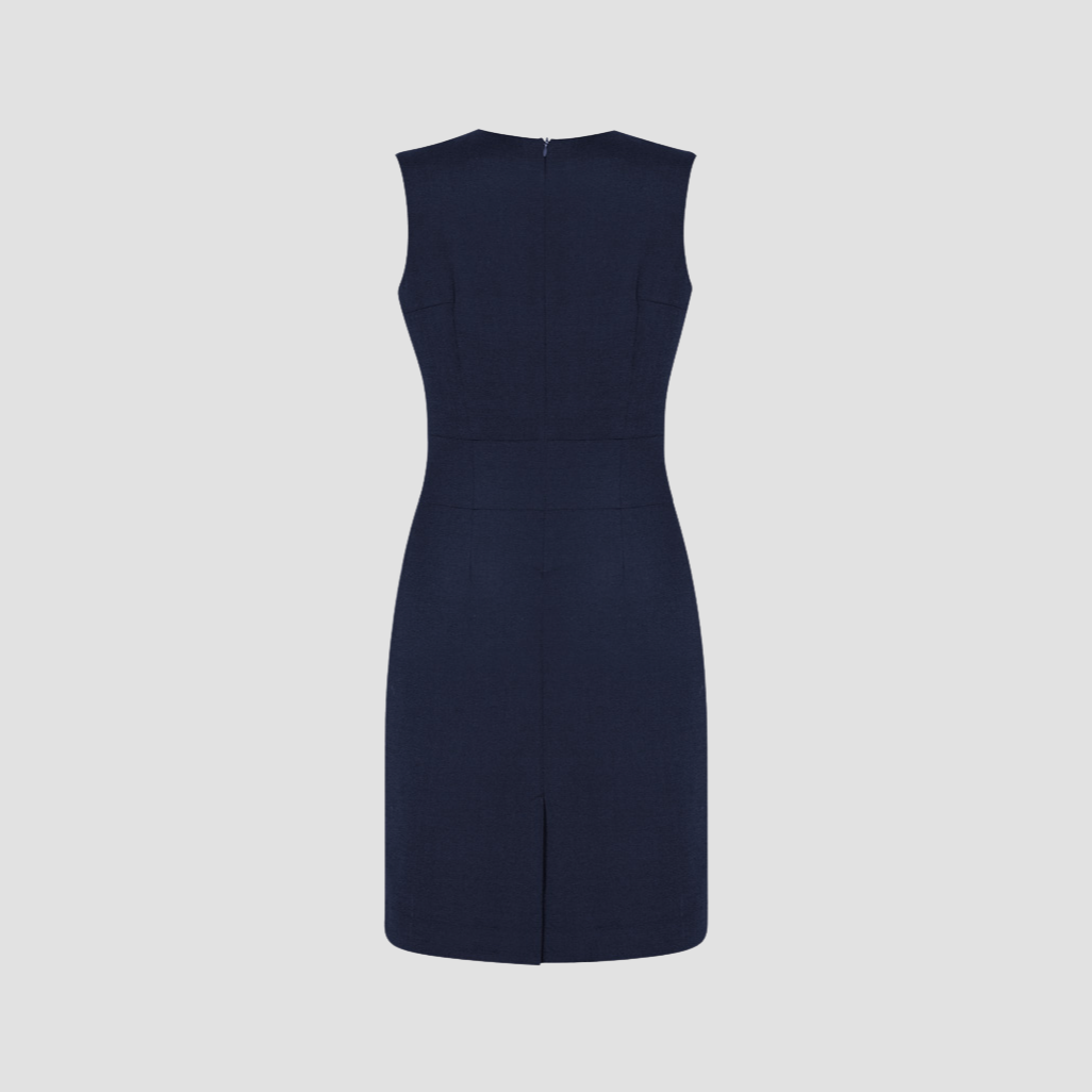 30121 - Womens Fashion Biz V-Neck Dress