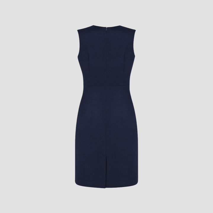 30121 - Womens Fashion Biz V-Neck Dress