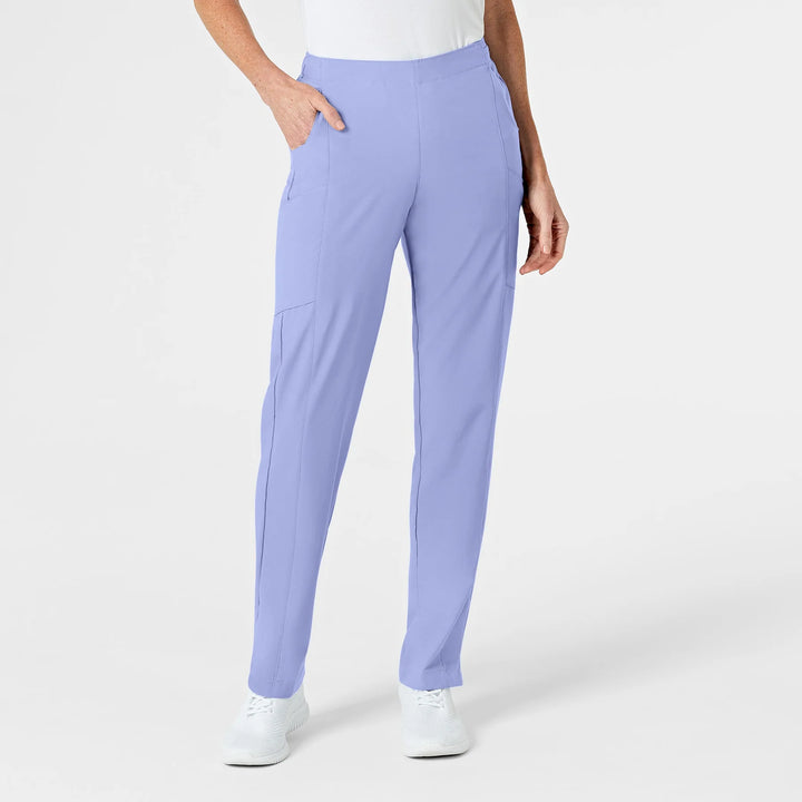 Ceil Blue - W123 Womens Cargo Pant Set
