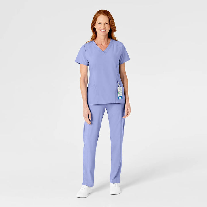 Ceil Blue - W123 Womens Cargo Pant Set
