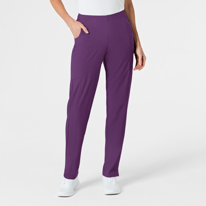 5155 - Womens Wink W123 Flat  Front Cargo Scrub Pant