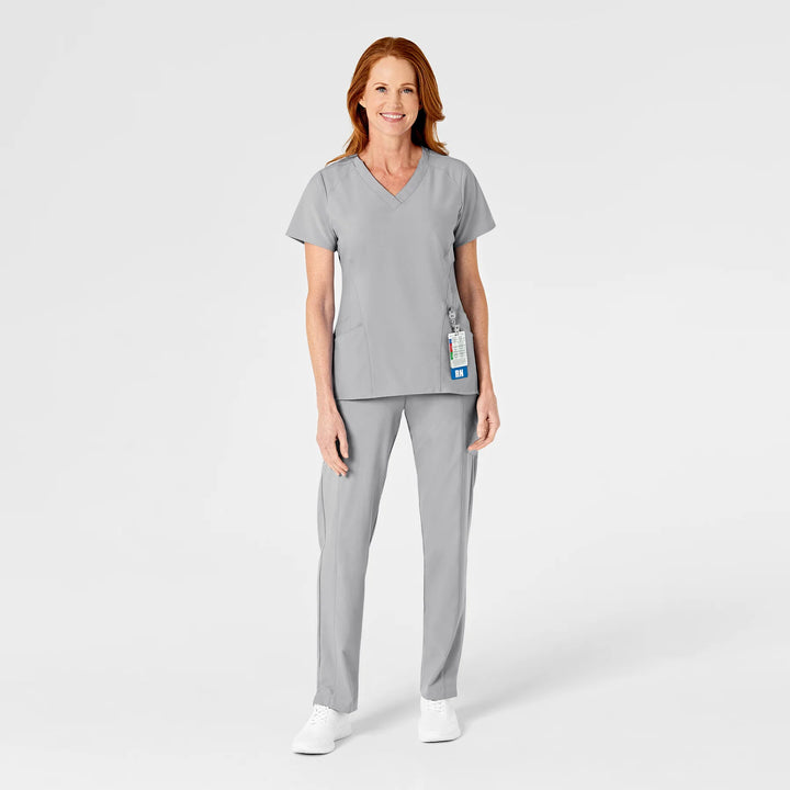 Light Grey - W123 Womens Cargo Pant Set