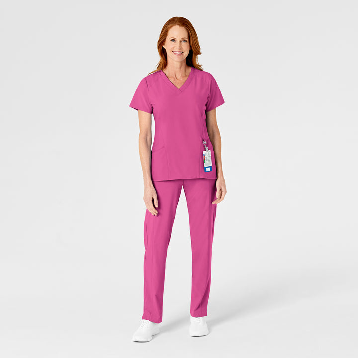 Hot Pink - W123 Womens Cargo Pant Set