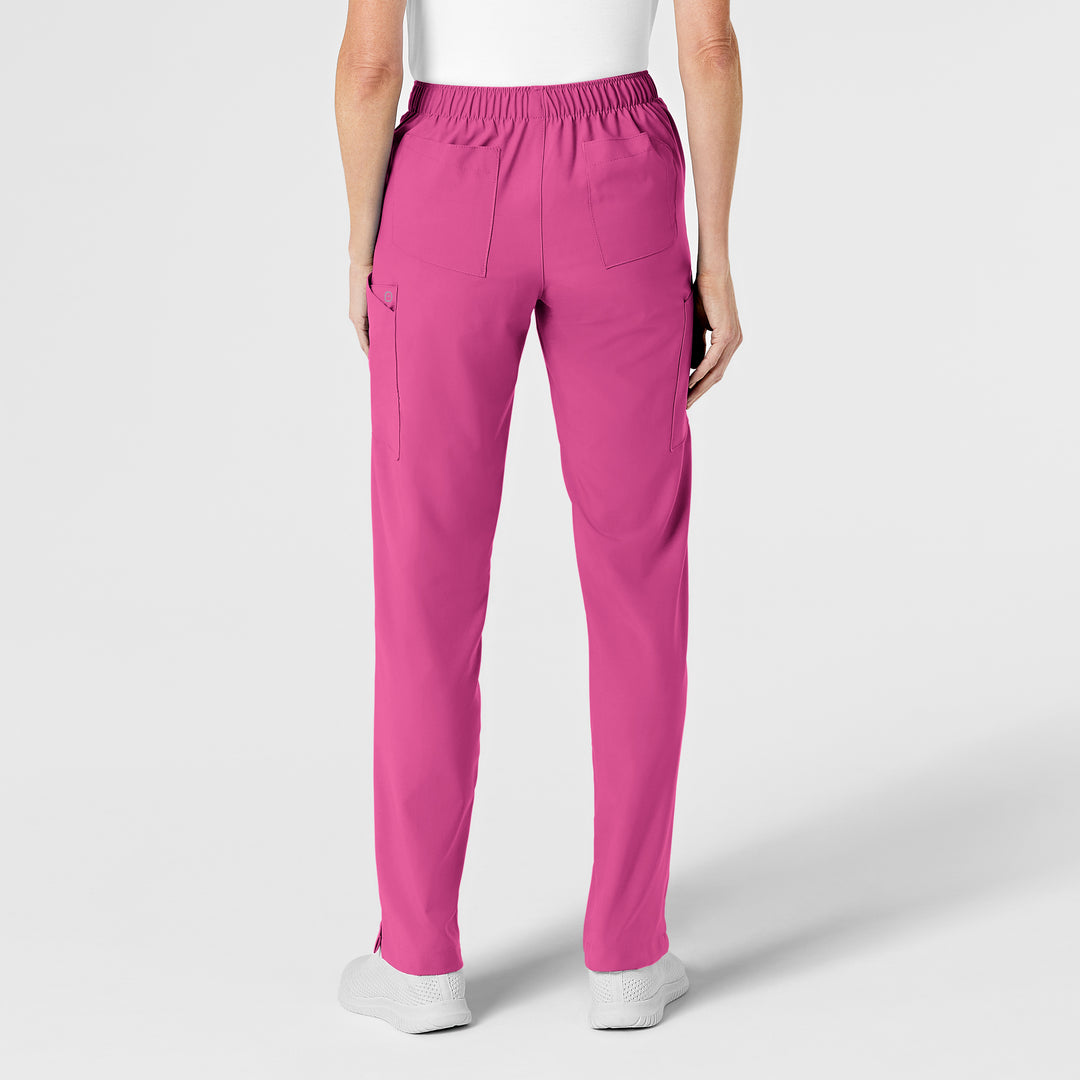 Hot Pink - W123 Womens Cargo Pant Set