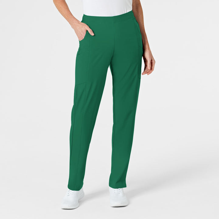 5155 - Womens Wink W123 Flat  Front Cargo Scrub Pant