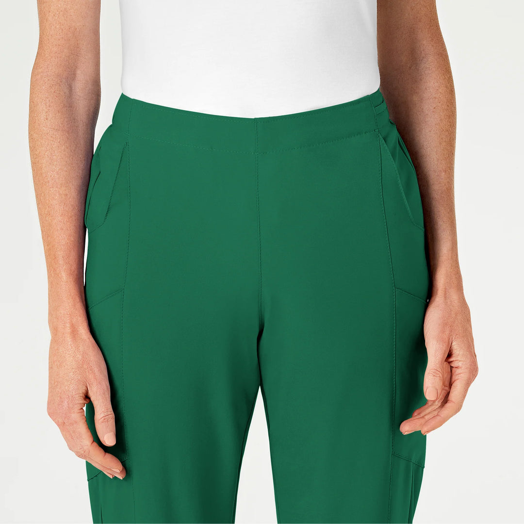 Hunter  Green - W123 Womens Cargo Pant Set