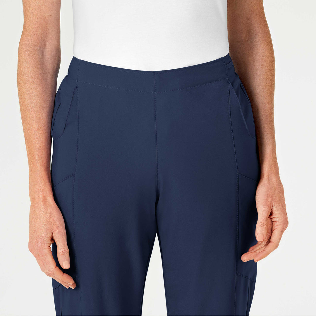 Navy - W123 Womens Cargo Pant Set