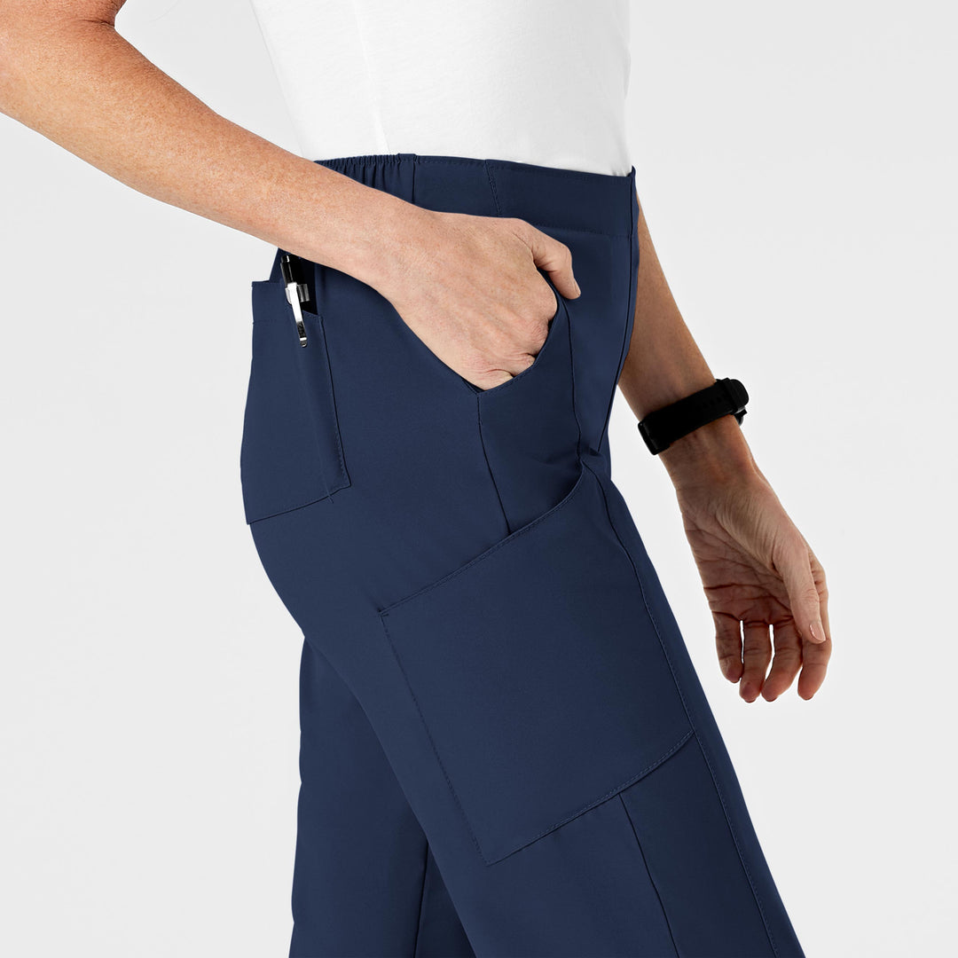 Navy - W123 Womens Cargo Pant Set