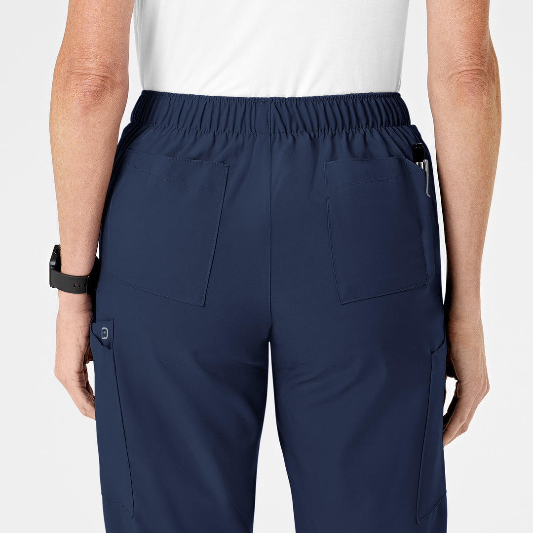 Navy - W123 Womens Cargo Pant Set