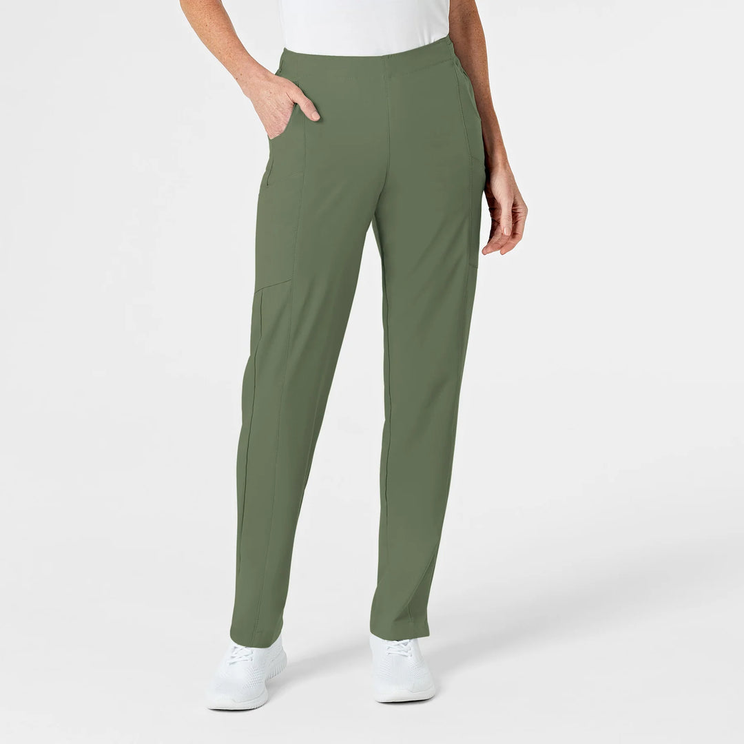 Olive - W123 Womens Cargo Pant Set