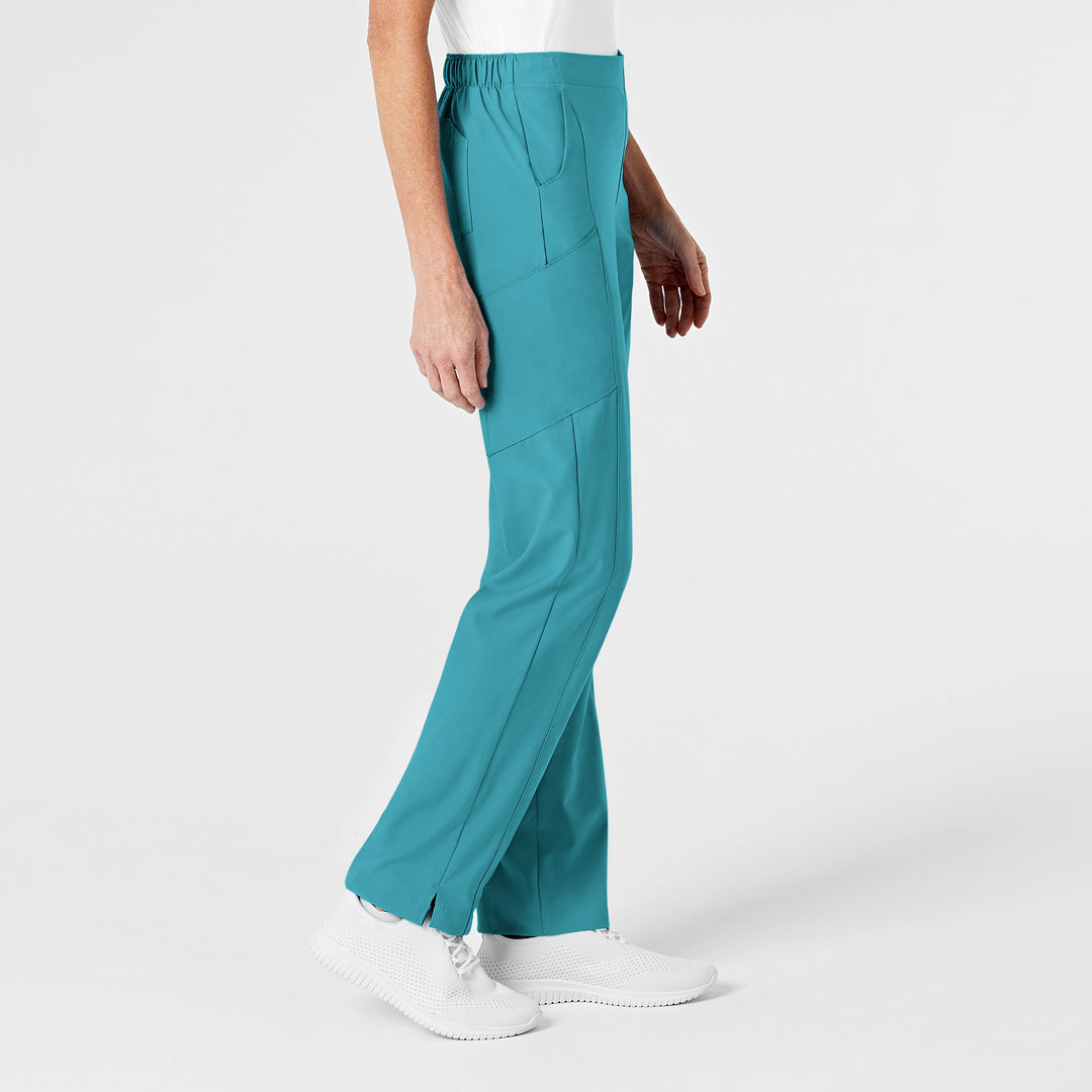 Teal - W123 Womens Cargo Pant Set