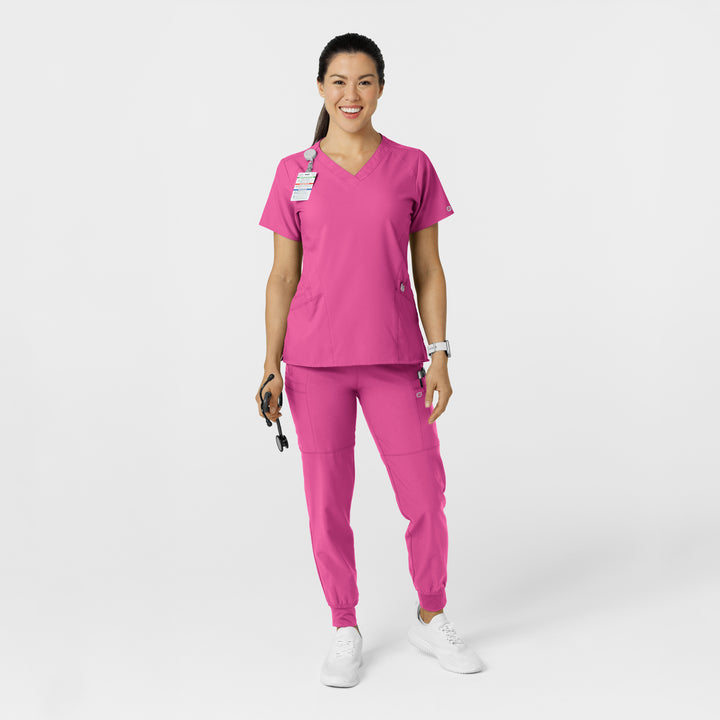 Hot Pink - W123 Womens Jogger Set