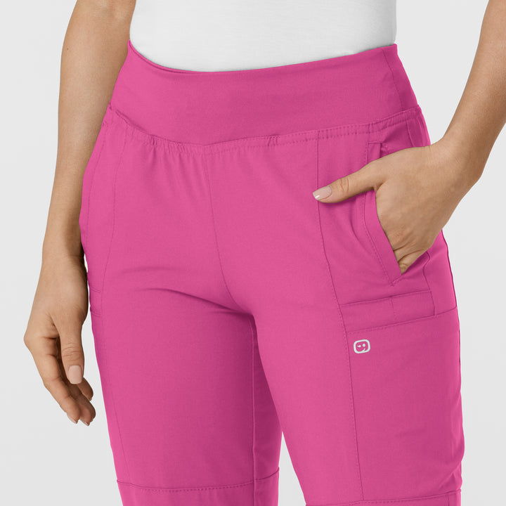 Hot Pink - W123 Womens Jogger Set