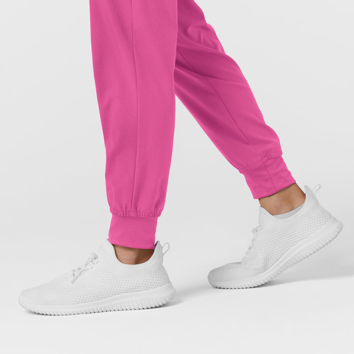 Hot Pink - W123 Womens Jogger Set